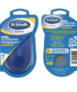 Alternative view of Dr. Scholl's Heel Cushions with Massaging Gel Advanced // All-Day Shock Absorption and Cushioning to Relieve Heel Discomfort (for Men's 8-13, Also Available for Women's 6-10) Men 8-13