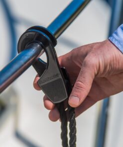 Fastfender – 32 - The Original Single Handed Boat Fender Hanger - Made from UV Resistant Plastic - Sold in Pairs Black 10 81dsN6oKeuL 2