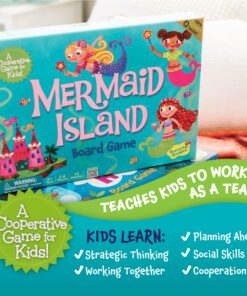 Peaceable Kingdom Mermaid Island Award Winning Cooperative Board Game for 2 to 6 Kids Ages 5+ Limited edition 17 81dsZnMnLL