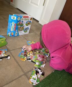 The Learning Journey: My First Puzzle Sets 4-In-A-Box Farm – Farm-Themed Puzzle Sets - Educational Toddler Toys & Activities for Children Ages 2-5 14 81dsmg1ISBL