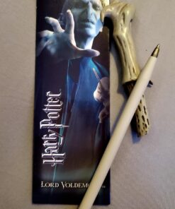 Alternative view of Harry Potter Voldemort Wand Pen and Bookmark