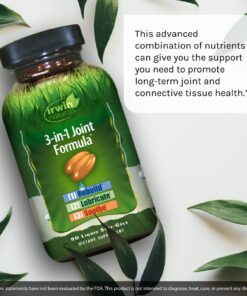 Irwin Naturals 3-in-1 Joint Formula - Powerful Joint Support Supplement with Glucosamine, Chondroitin, Turmeric & Boswellia - 90 Liquid Softgels 11 81du5QbvLnL