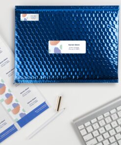 Avery Easy Peel Mailing Labels for Laser Printers, 1.33 x 4 Inches, 14-Up, White, Box of 1400 (05162) 1,400 labels 9 81dvdRZuiLL