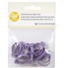 Wilton Icing Bag Ties, 12-Count - Rubber Icing Bag Ties 1 Light Purple