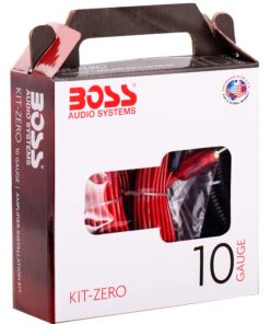 Alternative view of BOSS Audio Systems KIT-ZERO 10 Gauge Wiring Installation Kit for Car Amplifiers - A Car Amplifier Wiring Kit Helps You Make Connections and Brings Power to Your Radio, Subwoofers and Speakers