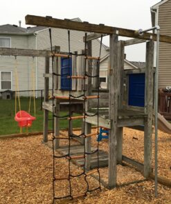 Swing N Slide WS 4481 Climbing Cargo Net for Kids Outdoor Play Sets, Jungle Gyms, SwingSets & Ninja Warrior Style Obstacle Courses (NE 4481-1) 36 81dwGNmtm9L