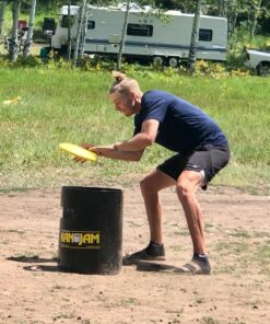 Kan Jam Disc Toss Game - American Made Outdoor Game for The Backyard, Beach, Park, Tailgates - Original, Illuminate, Pro, Travel Edition, and Carry Bag Only The OG 65 81dy69uaOnL