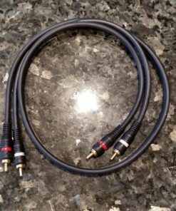 iMBAPrice 3 feet 2RCA Male to 2RCA Male Home Theater Audio Cable (3 Feet, Black) 2-RCA to 2-RCA 21 81dyZWpPVHL