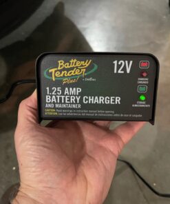 Battery Tender Plus 12V Battery Charger and Maintainer: 1.25 AMP Powersport Battery Charger and Maintainer for Motorcycles, ATVs, UTVs - Smart 12 Volt Automatic Float Charger - 021-0128 36 81dz4sbmdCL