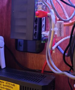 TP-Link 8 Port Gigabit Ethernet Network Switch | Plug and Play | Desktop or Wall-Mount | Plastic Case Ethernet Splitter | Fanless | Traffic Optimization | Unmanaged (TL-SG1008D),Black 24 81e LHwjWcL