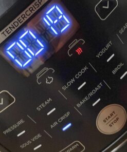 Ninja FD302 Foodi 11-in-1 Pro 6.5 qt. Pressure Cooker & Air Fryer that Steams, Slow Cooks, Sears, Sautés, Dehydrates & More, with 4.6 qt. Crisper Plate, Nesting Broil Rack & Recipe Book, Silver/Black 6.5 Quart Cooking Pot 38 81e0Sw6daL