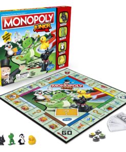 Hasbro Gaming Monopoly Junior Board Game for Kids Ages 5 and Up, 2-4 Players, Family Games 33 81e1AxOt5JL
