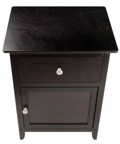 Winsome Eugene Accent Table, 18.9 inches, Espresso 37 81e2Z1x3sxL