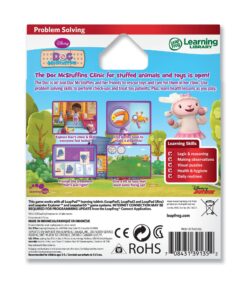 LeapFrog Disney Doc McStuffins Learning Game (for LeapFrog Epic, LeapPad Platinum, LeapPad Ultra, LeapPad1, LeapPad2, LeapPad3, Leapster Explorer, LeapsterGS Explorer) 10 81e3CCjXbKL
