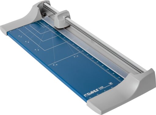 Dahle 508 Personal Rotary Trimmer, 18" Cut Length, 7 Sheet Capacity, Self-Sharpening, Automatic Clamp, German Engineered Paper Cutter