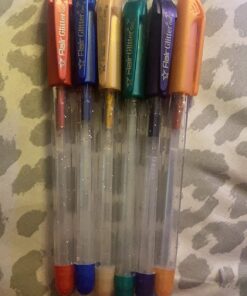 Flair Xtra Sparkle Glitter Gel 10 Colours Xtra Sparkle Gel Pen 42 81e4E8iKzGL