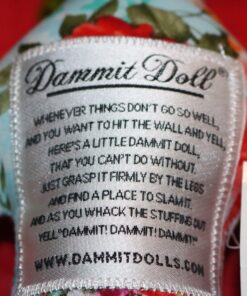 Dammit Doll - Classic Random Color, Stress Relief - Gag Gift - 1 Doll 33 81e4o8jMeZL