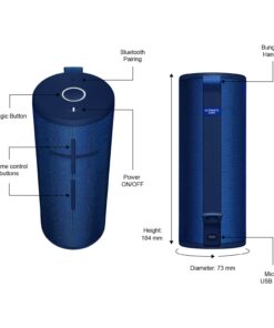 Ultimate Ears Boom 3 Portable Waterproof Bluetooth Speaker - Lagoon Blue 28 81e4yZRTVyL