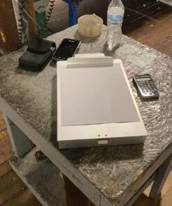 Amazon Basics Metal Clipboard with 2 Compartments and Interior 250 Sheet Paper Storage, 14.09 x 9.21 x 2.6 Inches, letter size, Silver 33 81e5cD4e8iL