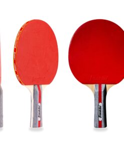 Franklin Sports Table Tennis Paddles - Rubber Paddle - Indoor Ping Pong Paddle PERFORMANCE 18 81e5cjnwgqS