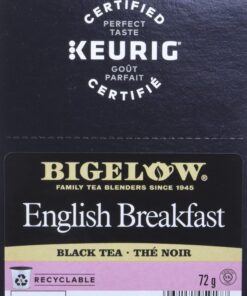 Bigelow K-Cup Portion Pack for Keurig Brewers, English Breakfast Tea, 24 Count 13 81e61Pz6dwL