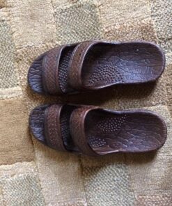 Pali Hawaii Unisex Adult Classic Jandals Sandals 5 Women/5 Men Brown 17 81e6Sg3KkpL