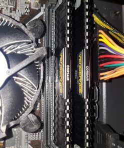 Corsair Vengeance LPX 16GB (2x8GB) DDR4 DRAM 2666MHz (PC4-21300) C16 Memory Kit - Black 16GB Kit (2x8GB) 39 81e7xfhm43L