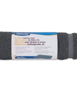 Alternative view of Petmate Litter Catcher Mat Extra Large, Grey, Model:22990 47x32x0.25 Inch (Pack of 1) 47x32x0.25 Inch (Pack of 1)