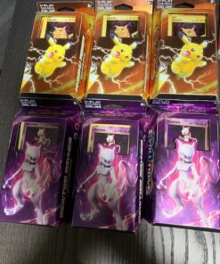 Pokemon Mewtwo & Pikachu XY Evolutions TCG Card Game Decks - 60 Cards Each 9 81e9mpR7hbL