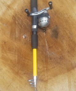 Eagle Claw Pack-It Telescopic Spinning Rod, Yellow, 5-Feet 6-Inch 25 81eARqg6eyL