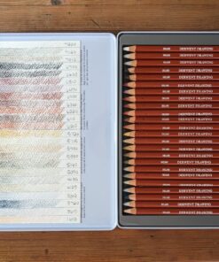 Derwent Colored Drawing Pencils, Metal Tin, 24 Count (0700672) 24 Count (Pack of 1) 34 81eC qljiUL