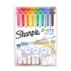 SHARPIE S-Note Duo Dual-Ended Creative Markers, Part Highlighter, Part Art Marker, Assorted Colors, Fine and Chisel Tips, Includes Stand-up Easel, 16 Count 33 81eD76UlM1L