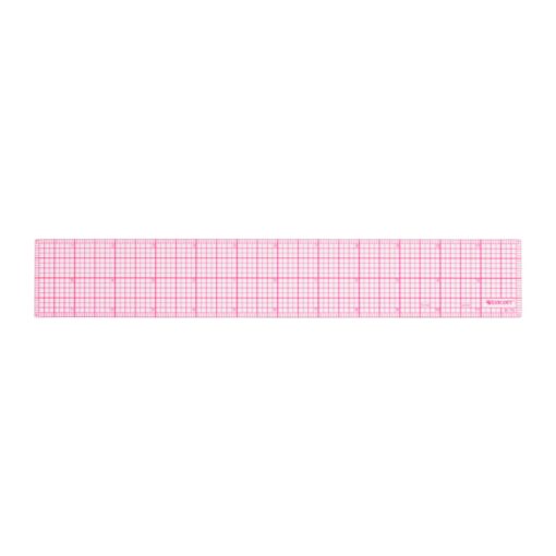 Westcott B-70 8ths Graph Beveled Ruler, 12 in 12-Inch