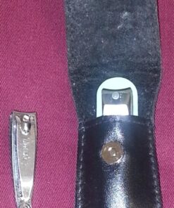 Grooming District Premium Nail Clippers Bundle with Nail File, Case and Emery Board, Best use as Fingernail or Toenail Clipper, Stainless Steel Nail Cutter Tool Long and Wide for Precise Cuts 21 81eHSTPQh2L