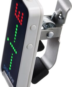 TC Electronic POLYTUNE CLIP Clip-On Tuner with Polyphonic, Strobe and Chromatic Modes and 108 LED Matrix Display for Ultimate Tuning Performance 36 81eIS pKmqL