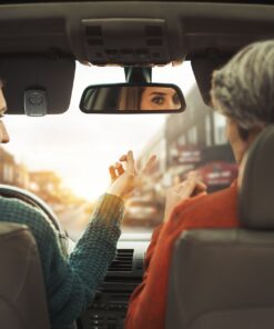 Chamberlain KLIK5U-BK2 Clicker 2-Button Garage Door Opener Remote with Visor Clip, Black Pack of 1 27 81eJMYNRMoL