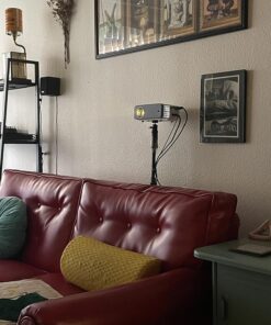 Mini Projector, VOPLLS 1080P Full HD Supported Video Projector, Portable Outdoor Home Theater Movie Projector, 50% Zoom, Compatible with HDMI, USB, AV, Smartphone/Tablet/Laptop/PC/TV Box A-Mini projector 44 81eJTaMwJYL