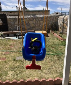 Little Tikes Snug 'n Secure Blue Swing with Adjustable Straps, 2-in-1 for Baby and Toddlers Ages 9 Months - 4 Years 22 81eKeV3JSiL