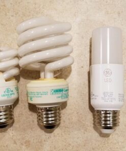 GE Lighting 79368 LED Bright Stik 10-watt (60-Watt Replacement), 760-Lumen Light Bulb Non-Dimmable with Medium Base, Soft White, 1 Box (3 Bulbs Total) 33 81eKjqQ6cYL 1