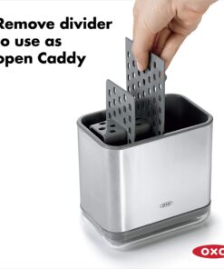 OXO Stainless Steel Good Grips Sinkware Caddy, One Size 38 81eKz5SlcuL