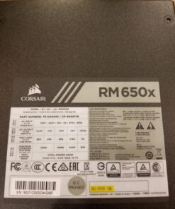 Corsair RMX Series (2018), RM650x, 650 Watt, 80+ Gold Certified, Fully Modular Power Supply 39 81eLeWl5yL