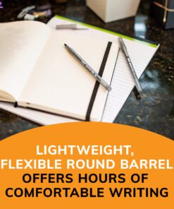 BIC Round Stic Xtra Life Ballpoint Pens, Medium Point (1.0mm), Black, 60-Count Pack, Flexible Round Barrel For Writing Comfort (GSM609-BLK) 60 Count (Pack of 1) 24 81eMAJU0AQL