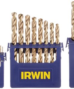 Alternative view of IRWIN Drill Bit Set, M35 Cobalt Alloy Steel Steel, 29-Piece (3018002) 29pc Pro Case