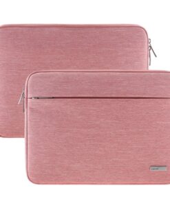 Alternative view of Lacdo Laptop Sleeve Case for 14 inch New MacBook Pro M3 Pro Max / M3 / M2 / M1 Pro Max A2992 A2918 A2779 A2442 2023-2021 | 13” MacBook Pro Air 2010-2017 | 13.5” Surface Laptop 5 4 3 Computer Bag, Pink New MacBook Pro 14 Inch