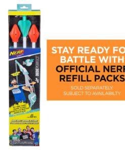 Dude Perfect Signature Bow Nerf Sports Biggest Nerf Bow with 2 Nerf Whistling Arrows For Kids, Teens, and Adults Standard Packaging 18 81eQnd85H9L