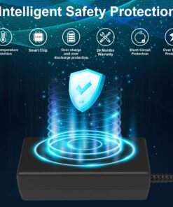 65W 45W AC Adapter Charger for Dell Laptop Charger, Dell inspiron 11 13 14 15 17 3000 5000 7000 Series laptops Round Connects Chargers(7.4mm and 4.5mm) 13 81eRWB0vP6L