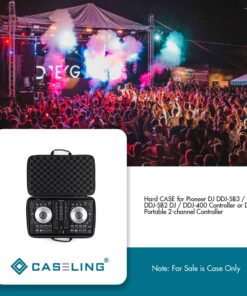 caseling Hard CASE fits: Pioneer DJ DDJ-FLX4 / DDJ-400 / DDJ-SB2 / DDJ-200 / DDJ-SB3 / DDJ-RB (Not for DDJ-SR2) 30 81eS 9Ql8ML