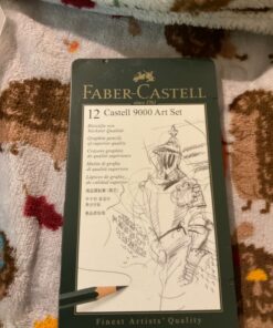 Faber-Castell 9000 Graphite Sketch Pencil Sets Art 8B - 2H set of 12 8 Colors 45 81eSW0a haL