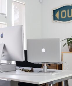 Twelve South HiRise for MacBook | Height-Adjustable Stand for MacBooks & Laptops, Silver HiRise for Laptops and MacBooks 23 81eTvCWhF7L