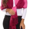 Sakkas Vicki Trendy Ombre Stripe Tie Dye Pashmina/Shawl/Wrap/Stole One Size Regular Berry 11 81eVAHcnZML